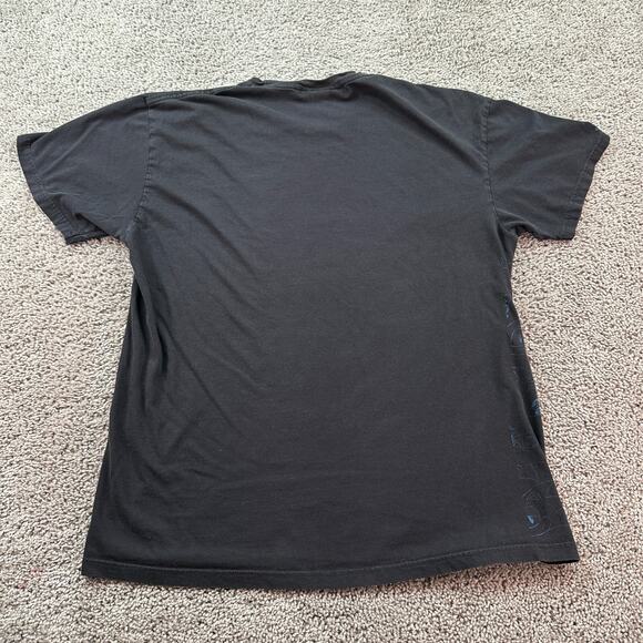 Sonic The Hedgehog Shirt Mens Extra Large Black Blue AOP Sega Short Sleeve FLAW - Picture 6 of 11